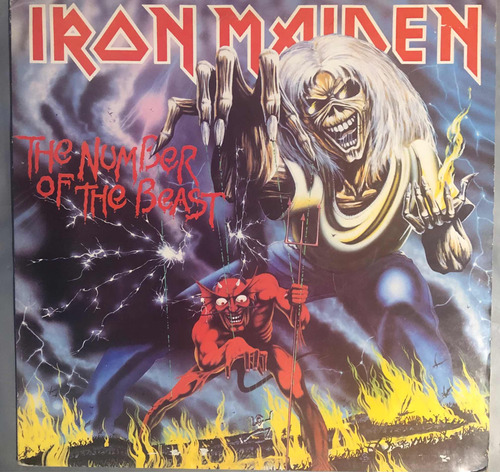 Lp Vinilo Iron Maiden The Number Of The Beast Uk 1982