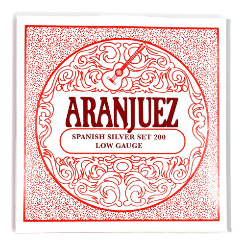 Encordado Augustine Aranjuez 200 P/guitarra Spanish Silver