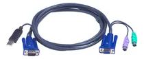 Comprar Cable Kvm Usb Con Conversor Ps2 A Usb De 1,8 M Aten 2l5502up