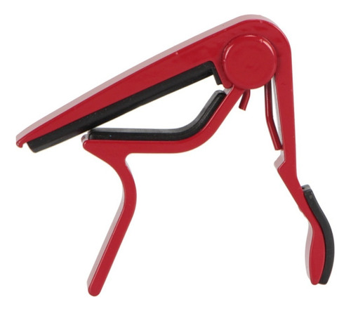 Requinto Capo Capotraste Guitarra Acustica Electrica Pinza Color Rojo