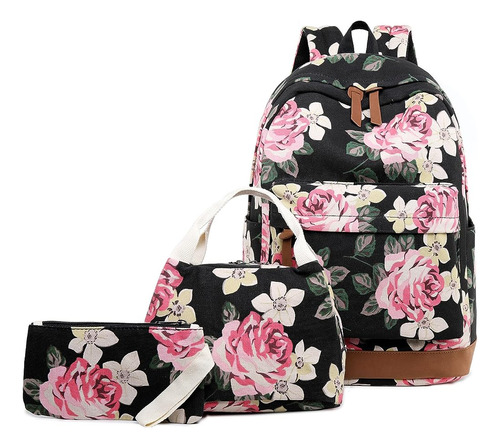 Mochilas Florales Abshoo Para Niñas Mochilas Escolares De Lo