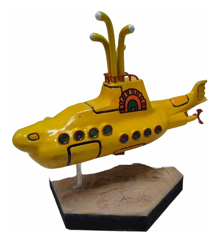 Submarino Amarillo The Beatles Figura En Resina