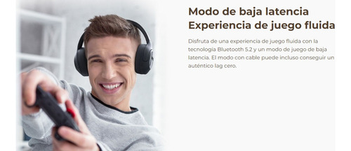 Haylou S35 Anc Audífonos Inalámbricos Gamer Diadema Blanco