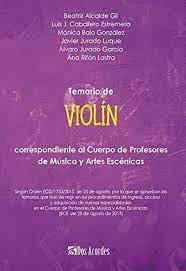 Libro Temario De Violã­n - Caballero Estremera, Luis J.