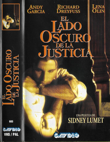 El Lado Oscuro De La Justicia Vhs Andy García Richard Dreyfu