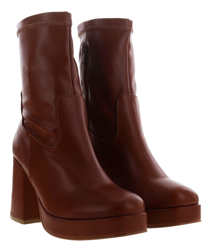 Imagen 3 de 4 de Botas Botínes Casuales Para Mujer Dama De Moda Elegantes