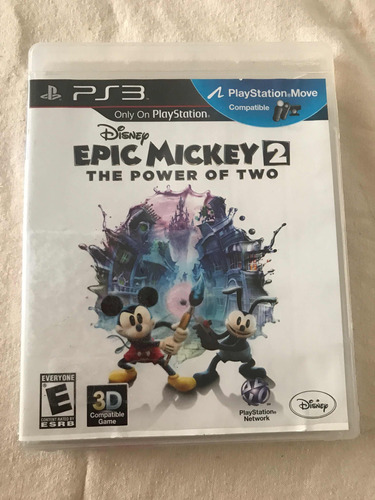 Disney Epic Mickey 2 The Power Of Two Play Station 3 Ps3