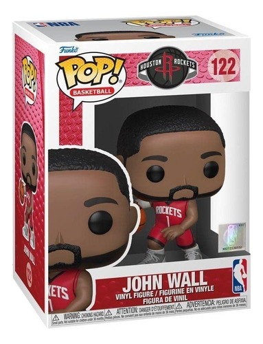 Funko Pop Nba: Cohetes - John Wall (red 4qbkr