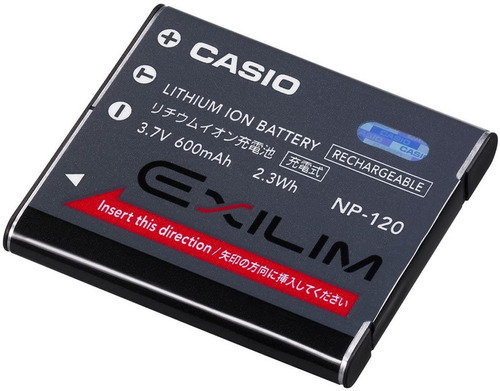 Bateria Casio Exilim Ex-s200 Ex-s300 Ex-z31 Zs10 Zs20 Z680