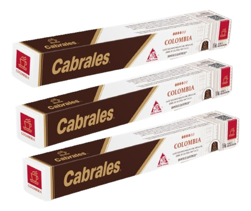 Café Cabrales Colombia Cápsulas De Aluminio X30u. Nespresso