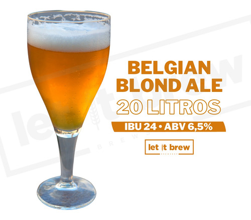 Kit Receita Cerveja Belgian Blond Ale 20l + Brindes