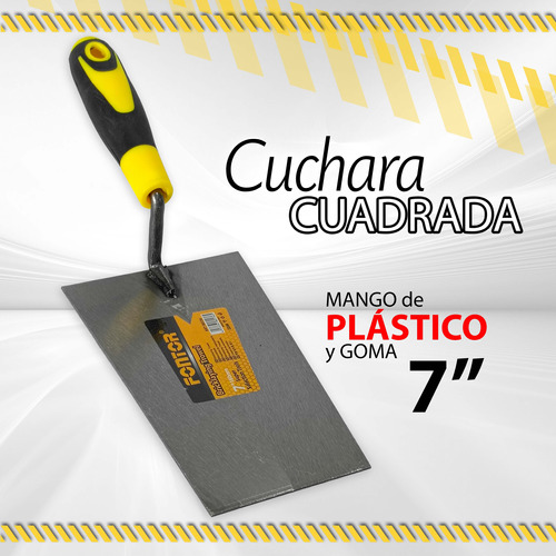 Cuchara Cuadrada Mango Ergonomico 7  Pas-036 / 10677