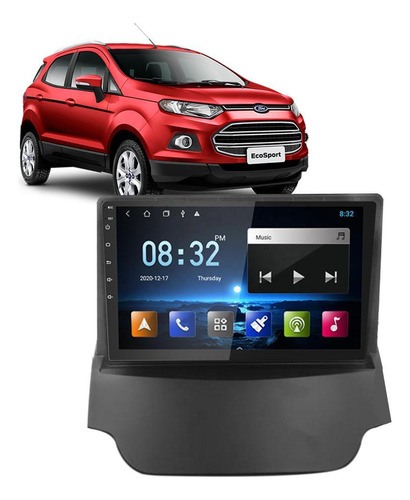 Kit Central Multimídia Android Ecosport 2013 2014 2015 2016