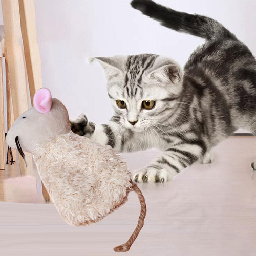 Brinquedos Realistas Do Gato Dos Ratos Da Simulação,