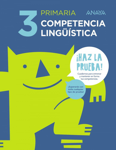 Libro Cuaderno Competencia Lingüística 3 - Vv.aa.