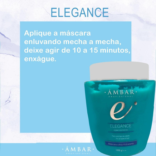 Imagem 3 de 3 de Mascara Ultra Hidratante Elegance De 500 Gr
