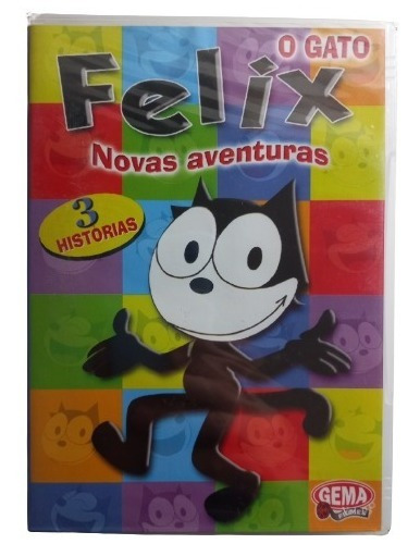 O Gato Felix Novas Aventuras Com 3 Historias Dvd Novo Filme