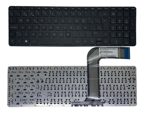 Teclado Negro Para Hp 15-p 15-p203la 15-p204la 15-p205la