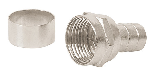 Conector Coaxial Rg 6 Tipo Campana 40 Pzs Volteck