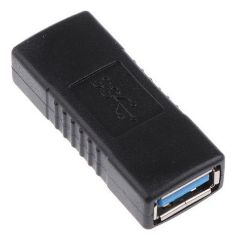 6 Conector De Cambiador De Acoplador De Adaptador Usb 3.0 A