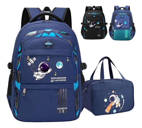 Mochila Escolar De Astronauta Para Estudiantes De Gran Capac