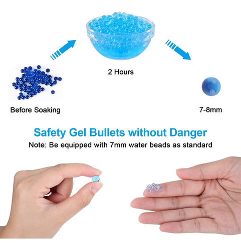 Pistola De Hidrogel Bnfu Gatling, Gel Blaster Gatling