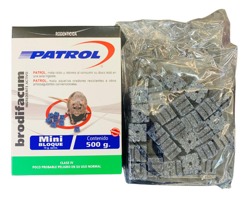 Kit Desratización Patrol Mini 500gr Todo Listo Para Usar (5)