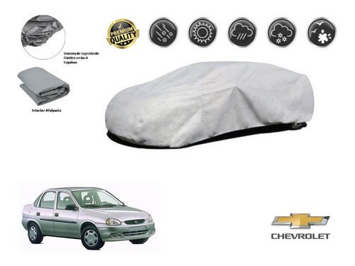 Funda Cubreauto Afelpada Chevrolet Chevy Monza 1.6l 1997