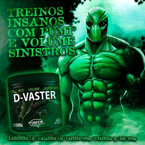D-vaster Pré Treino Melhor Que C4 Cellucor