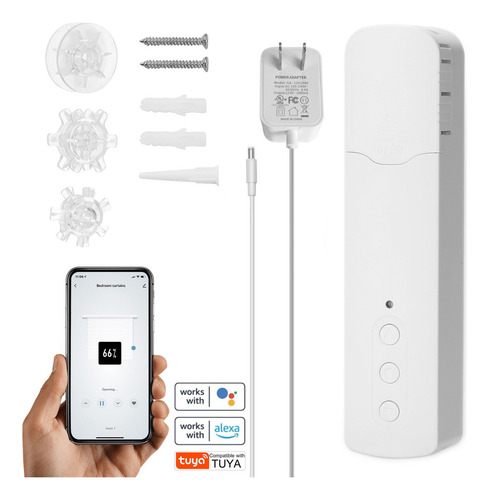 Motor De Cortina Inteligente Tuya Wifi Pull Bead