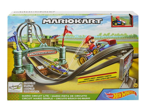 Pista De Hot Wheels Mario Kart Original Mattel