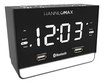 Comprar Radio Reloj Despertador Hannlomax Hx-131cr Radio Fm Pll, De