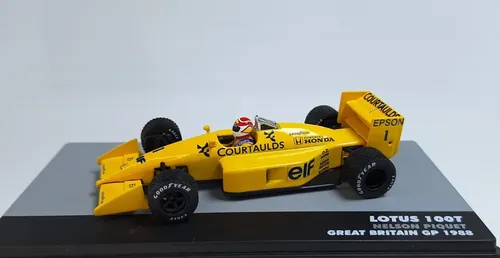 G0707-22★F1 LEGENDS F1 GRAND PRIX 1988 Miniatura F1 Lotus 100t Nelson Piquet Gp 1988 1/43 | Parcelamento