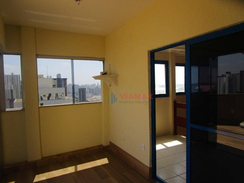 Imagem 29 de 30 de Cobertura Com 2 Dormitórios (1 Suíte), Com Terraço E Churrasqueira No Jardim Aquarius, São José Dos Campos. - Co0049