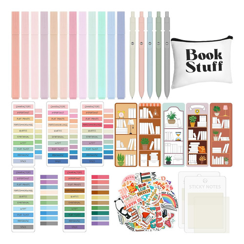 Kit De Anotación De Libros Juego De Estuche Para Lápices Inc
