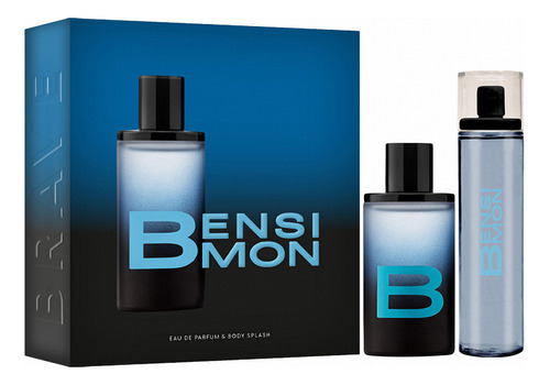 Perfume Hombre Bensimon Brave Edp 100ml + Body Splash Set