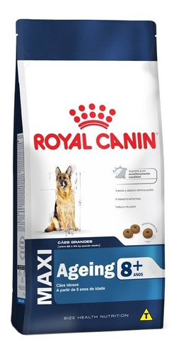 Ração Royal Canin Maxi 8+ Cães Adultos - 15kg