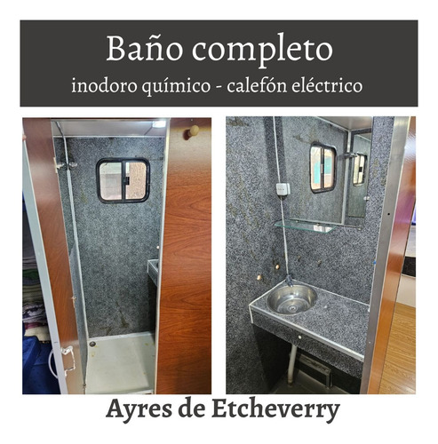 Imagen 5 de 11 de Estructura Con Casa Rodante En Ayres De Etcheverry!