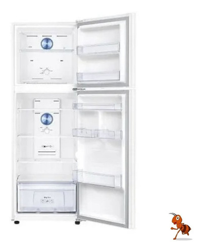 Heladera inverter no frost Samsung RT32K5070 snow white con freezer 321L 220V