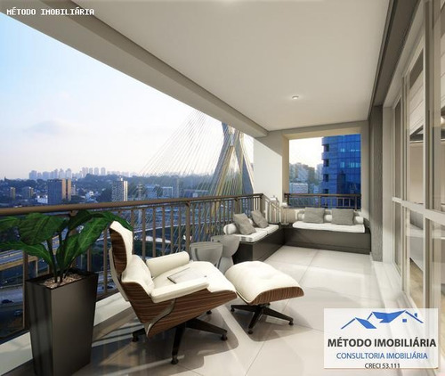Imagem 4 de 15 de Apartamento Para Venda Em São Paulo, Cidade Das Monções, 1 Dormitório, 1 Suíte, 2 Banheiros - 12064_1-768376