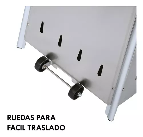 ESTUFA EXTERIOR A GAS SOLID STAINLESS