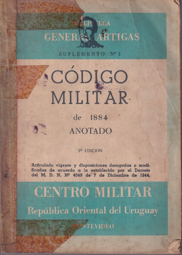 Código Militar De 1884 