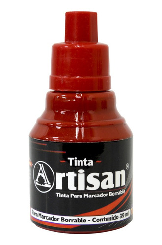 Tinta Para Marcador Borrable Rojo Artisan 39 Ml