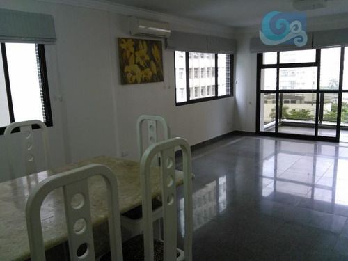 Imagem 6 de 18 de Apartamento À Venda, Praia Das Pitangueiras - Guarujá - Ap3852
