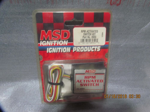 Imagen 2 de 5 de Modulo O Protector De Rpm Msd Para Kit Nitro Nuevo