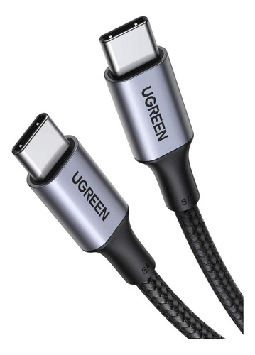 Cable Ugreen Usb-c 100w Nylon 2m Para Galaxy S10 Plus S10e