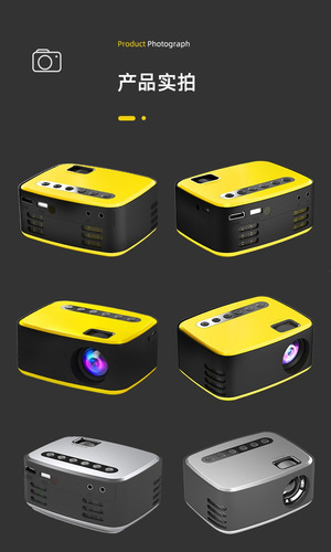 Imagen 9 de 9 de Proyector Portátil 1080p Hd Led Mini Proyector