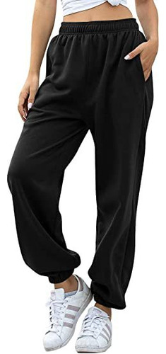 Pantalones Casuales Sueltos Lana De Cintura Alta For Mujer