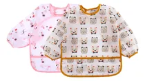 Comprar Kit 2 Babadores Manga Longa Roupinha Lavável Envio Imediato