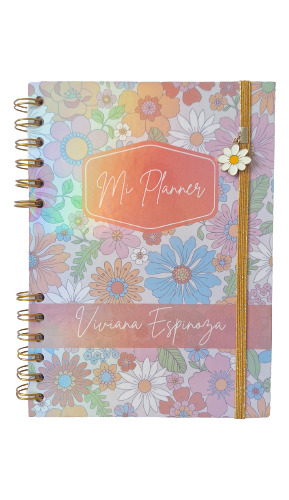 Planner Agenda Personalizada Flores